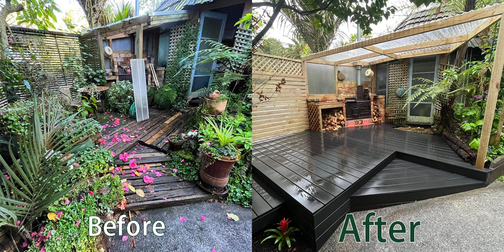 Deck transformation project