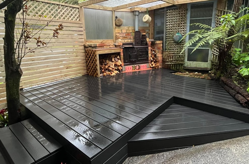 Timber deck project